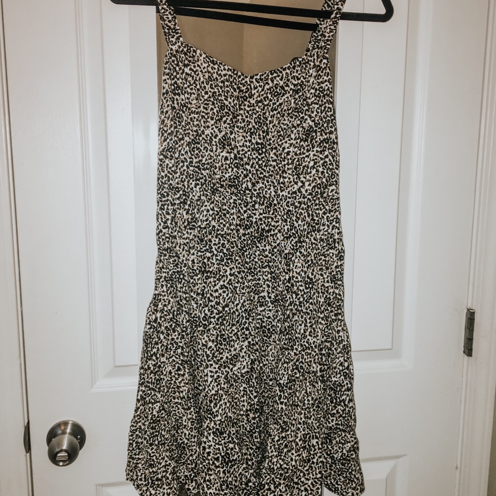 Cheetah Print Dress